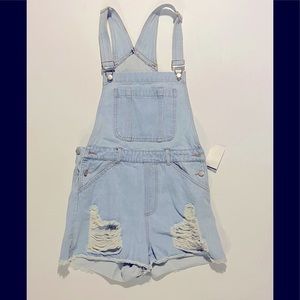 Magnolia South overall Jean shorts size xs